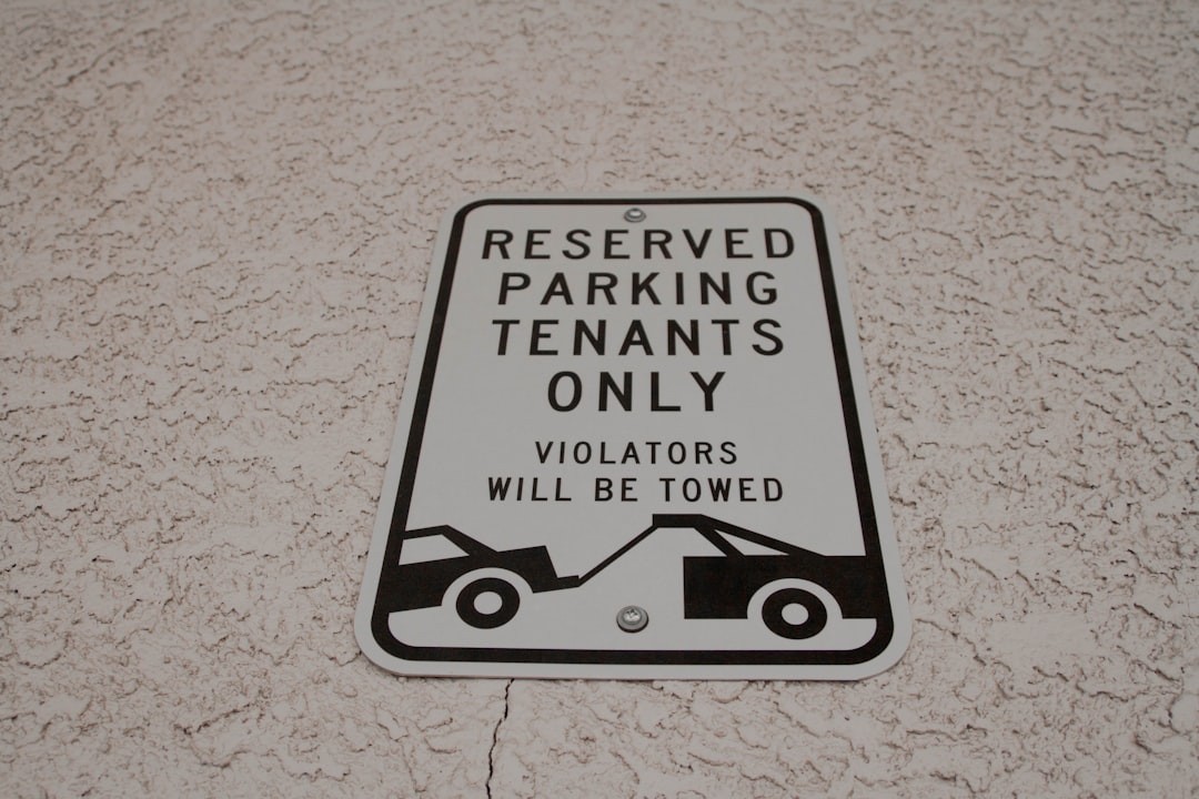 reserved parking only